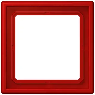 Jung Rahmen, 1-fach, LS 990, rouge vermillon 31 LC981227
