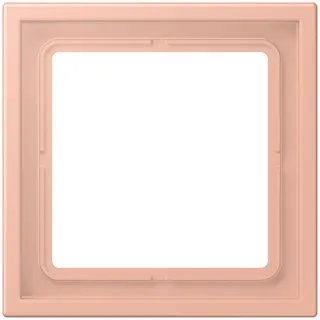 Jung Rahmen, 1-fach, LS ZERO, rose clair LCZ981BF231