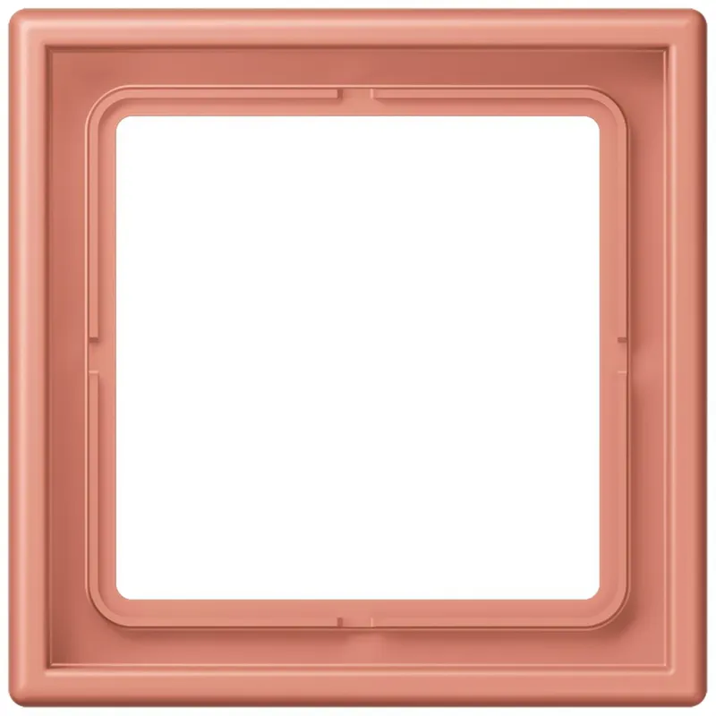 Jung Rahmen, 1-fach, LS 990, l'ocre rouge moyen LC981233