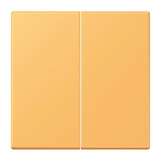 Jung EnOcean Funk-Wandsender 4-kanalig, Serie LS, ocre jaune clair ENOLC995254
