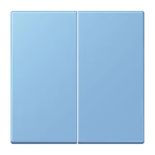 Jung EnOcean Funk-Wandsender 4-kanalig, Serie LS, bleu céruléen 59 ENOLC995256