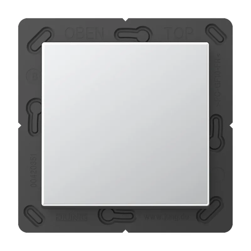 Jung Bluetooth® Low Energy Funk-Wandsender 2-kanalig, Serie A, aluminium BLEA590AL