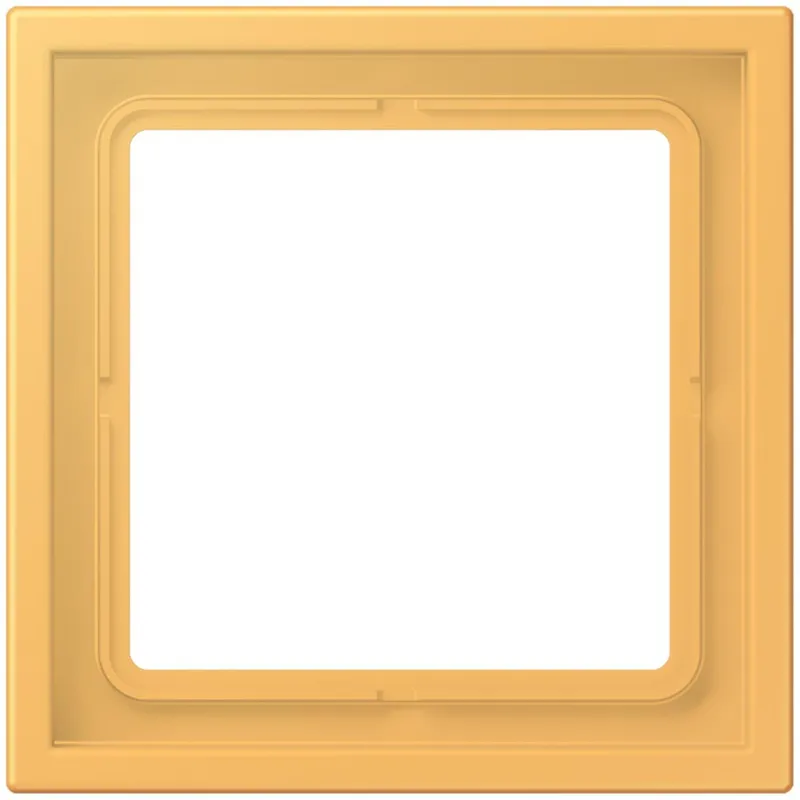 Jung Rahmen, 1-fach, LS ZERO, ocre jaune clair LCZ981BF254
