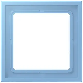 Jung Rahmen, 1-fach, LS ZERO, bleu céruléen 59 LCZ981BF256