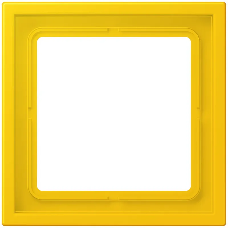 Jung Rahmen, 1-fach, LS ZERO, le jaune vif LCZ981BF263