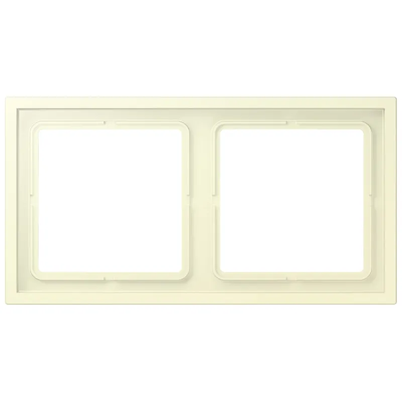 Jung Rahmen, 2-fach, LS ZERO, blanc LCZ982BF201