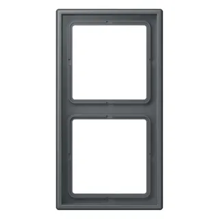 Jung Rahmen, 2-fach, LS 990, gris foncé 31 LC982202