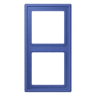 Jung Rahmen, 2-fach, LS 990, bleu outremer 31 LC982206