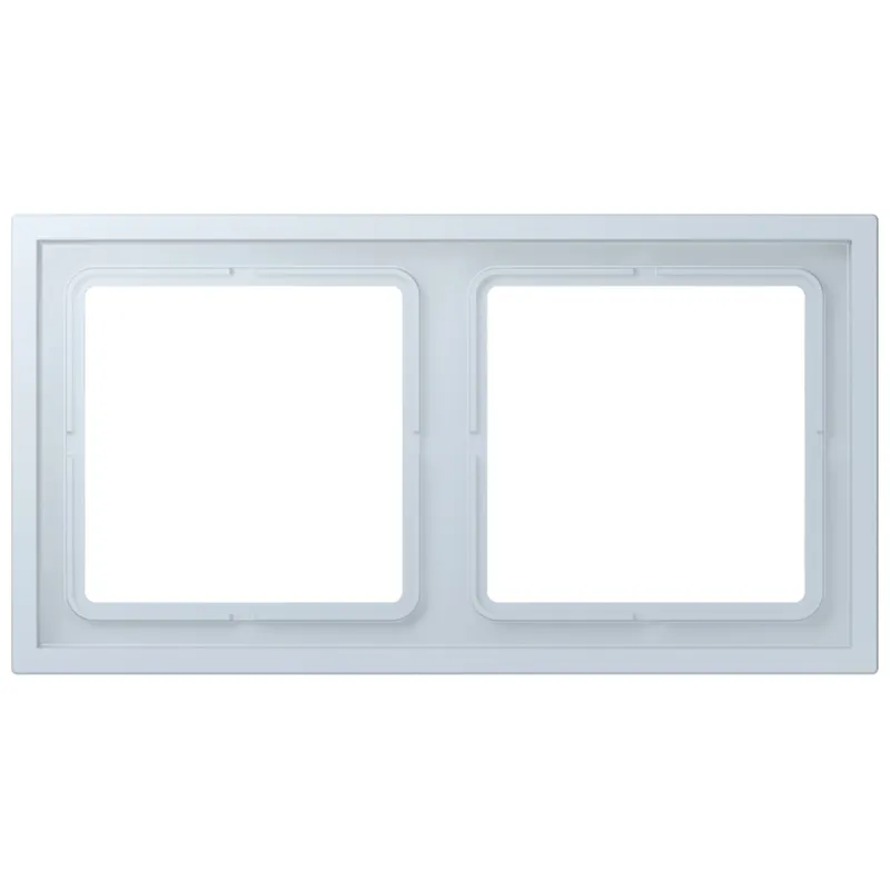 Jung Rahmen, 2-fach, LS ZERO, outremer pale LCZ982BF209
