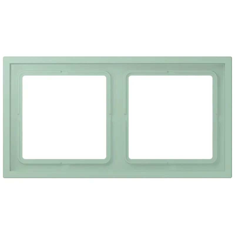Jung Rahmen, 2-fach, LS ZERO, vert anglais clair LCZ982BF217