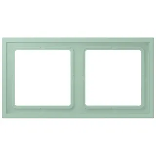 Jung Rahmen, 2-fach, LS ZERO, vert anglais clair LCZ982BF217