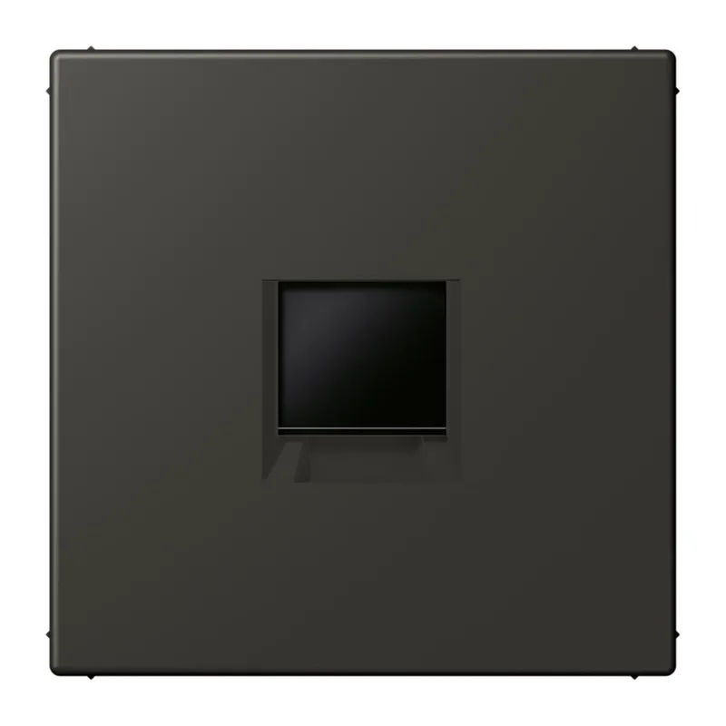 Jung Abdeckung (gerastet) für Modular-Jack-Steckbuchsen 1fach, Serie LS, ombre naturelle 59 LC1969-1WE259