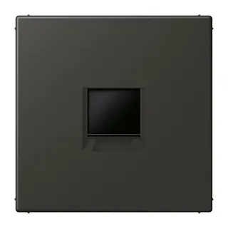 Jung Abdeckung (gerastet) für Modular-Jack-Steckbuchsen 1fach, Serie LS, ombre naturelle 59 LC1969-1WE259