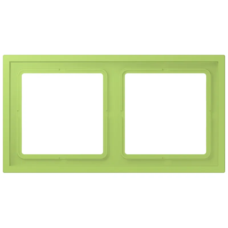 Jung Rahmen, 2-fach, LS ZERO, vert clair LCZ982BF221