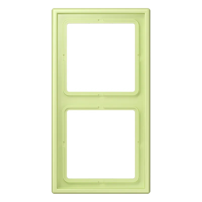 Jung Rahmen, 2-fach, LS 990, vert jaune clair LC982222