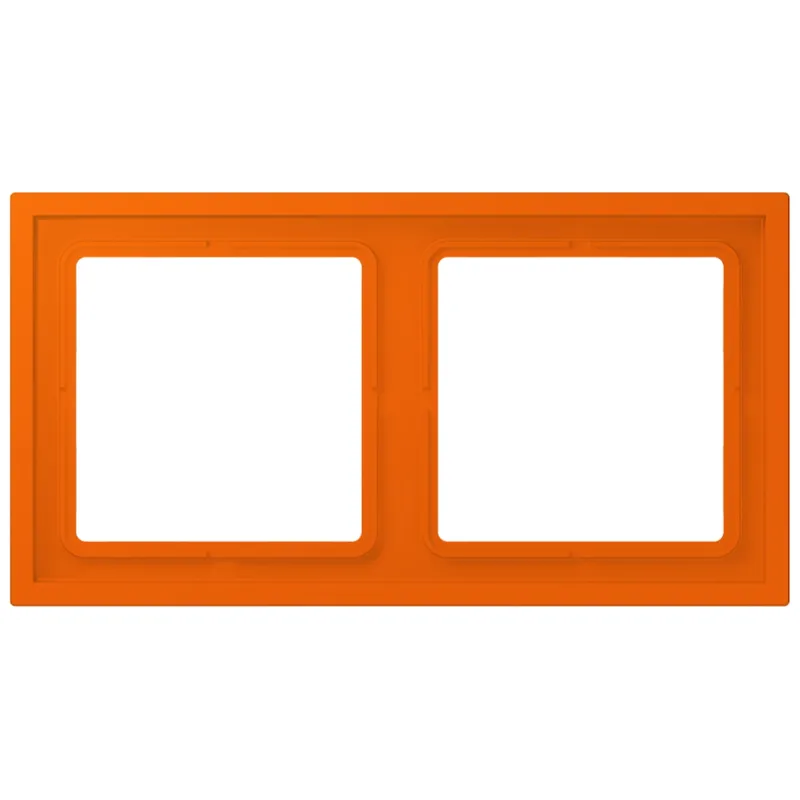 Jung Rahmen, 2-fach, LS ZERO, orange LCZ982BF224