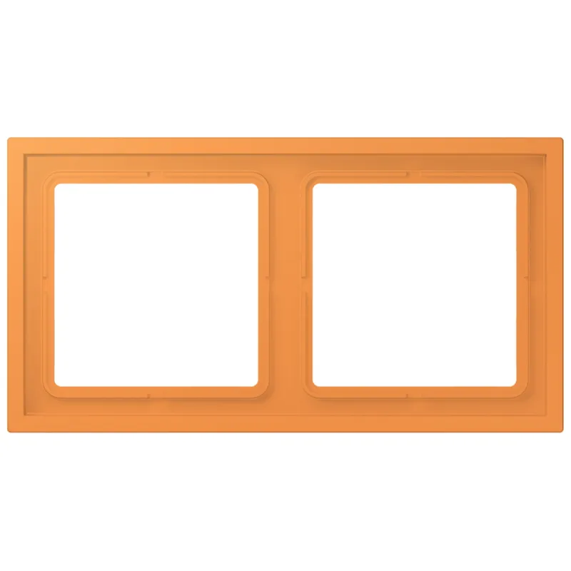 Jung Rahmen, 2-fach, LS ZERO, orange clair LCZ982BF225