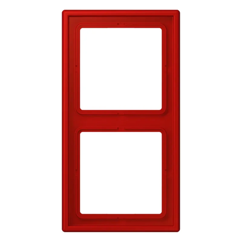 Jung Rahmen, 2-fach, LS 990, rouge vermillon 31 LC982227