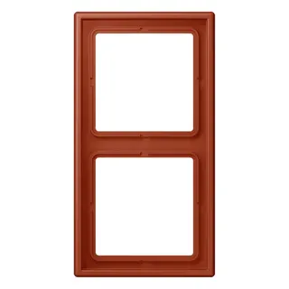 Jung Rahmen, 2-fach, LS 990, l'ocre rouge LC982232