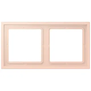 Jung Rahmen, 2-fach, LS ZERO, l'ocre rouge clair LCZ982BF234