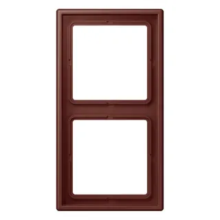 Jung Rahmen, 2-fach, LS 990, terre sienne br?lée 31 LC982235