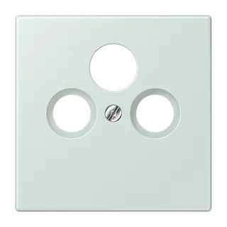 Jung Abdeckung für Universal-Sat/BK-Dosen, Thermoplast lackiert, Serie LS, céruléen pale LC990SAT215