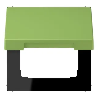 Jung Klappdeckel mit Rückstellfeder, Thermoplast lackiert, Serie LS, vert 31 LC990BFKL220