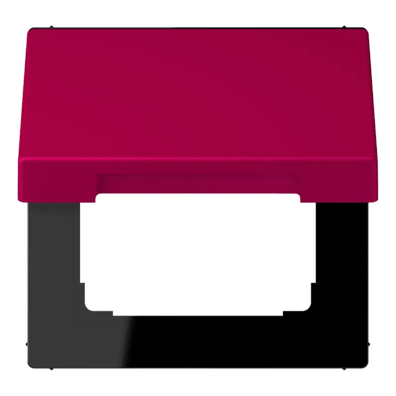 Jung Klappdeckel mit Rückstellfeder, Thermoplast lackiert, Serie LS, rouge rubia LC990BFKL230
