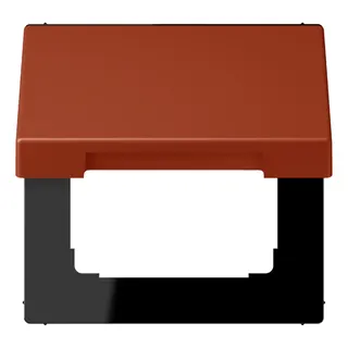 Jung Klappdeckel mit Rückstellfeder, Thermoplast lackiert, Serie LS, l'ocre rouge LC990BFKL232