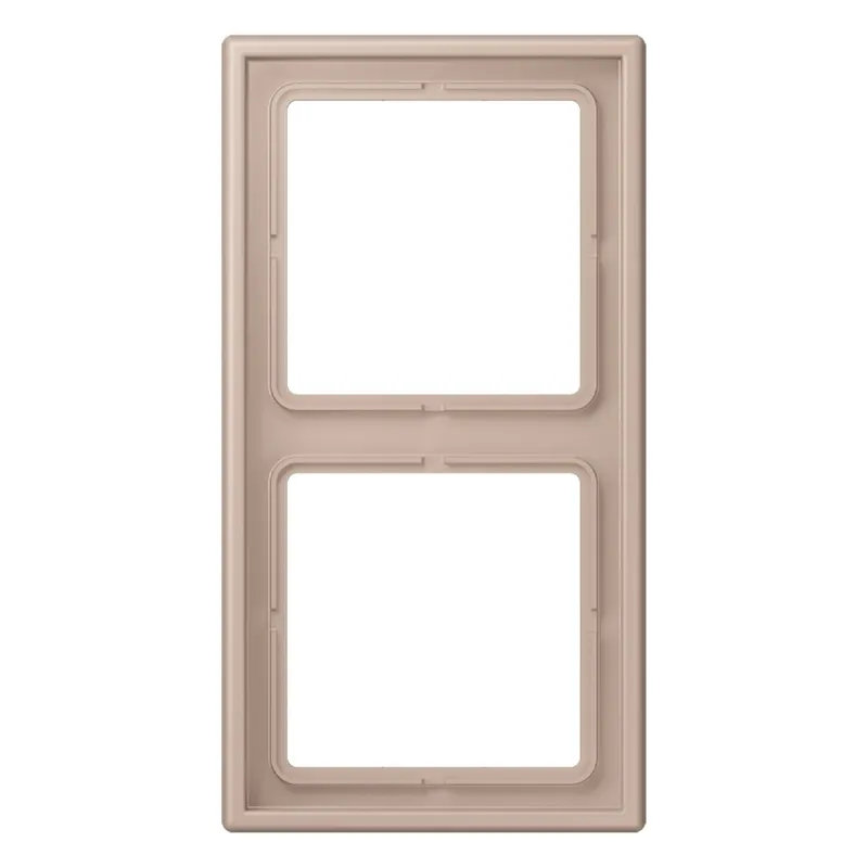 Jung Rahmen, 2-fach, LS 990, ombre br?lée claire LC982240