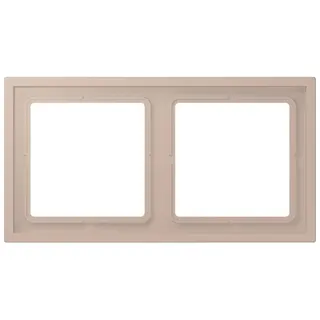 Jung Rahmen, 2-fach, LS ZERO, ombre br?lée claire LCZ982BF240