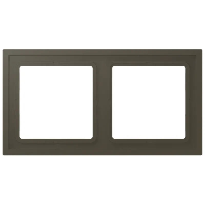 Jung Rahmen, 2-fach, LS ZERO, ombre naturelle 31 LCZ982BF241