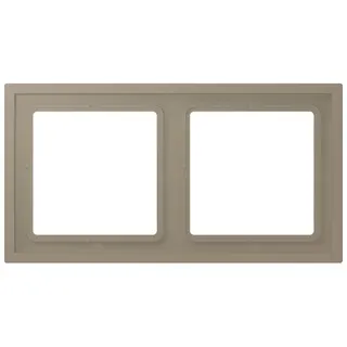 Jung Rahmen, 2-fach, LS ZERO, ombre naturelle moyenne LCZ982BF242
