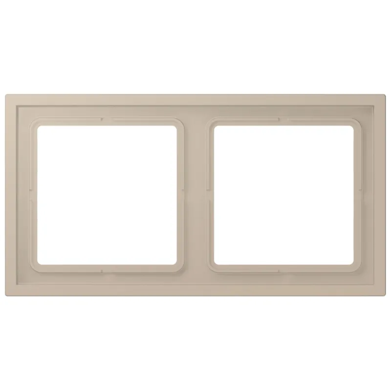 Jung Rahmen, 2-fach, LS ZERO, ombre naturelle claire LCZ982BF243