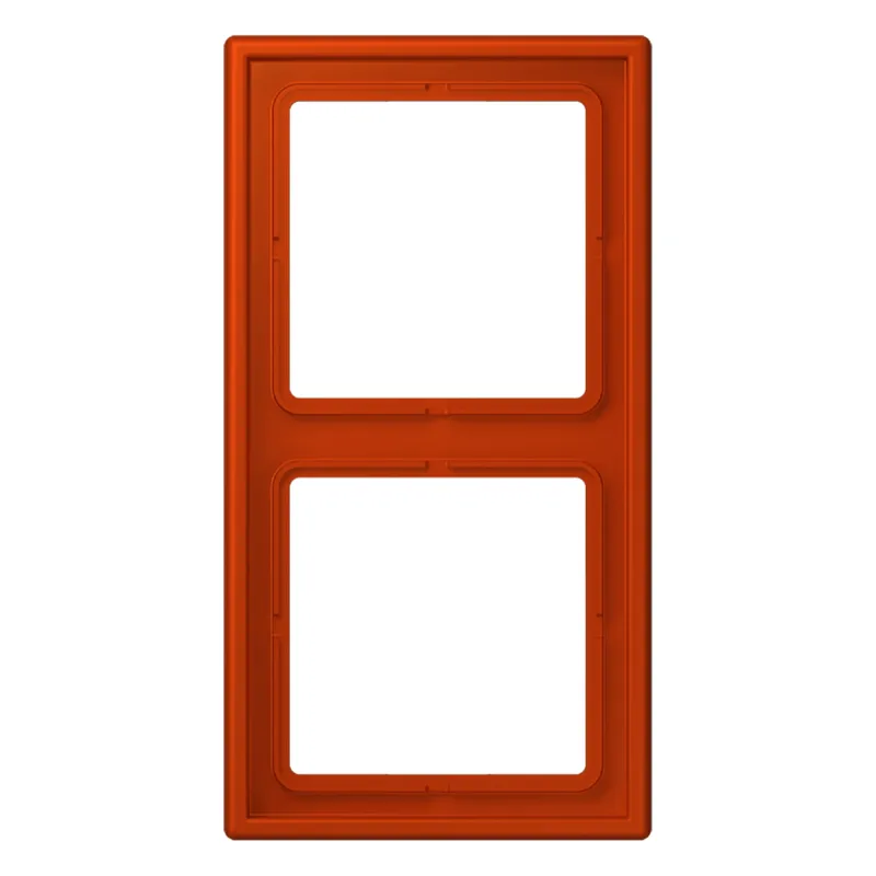 Jung Rahmen, 2-fach, LS 990, rouge vermillon 59 LC982244