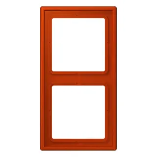 Jung Rahmen, 2-fach, LS 990, rouge vermillon 59 LC982244