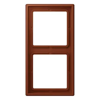 Jung Rahmen, 2-fach, LS 990, terre sienne br?lée 59 LC982247