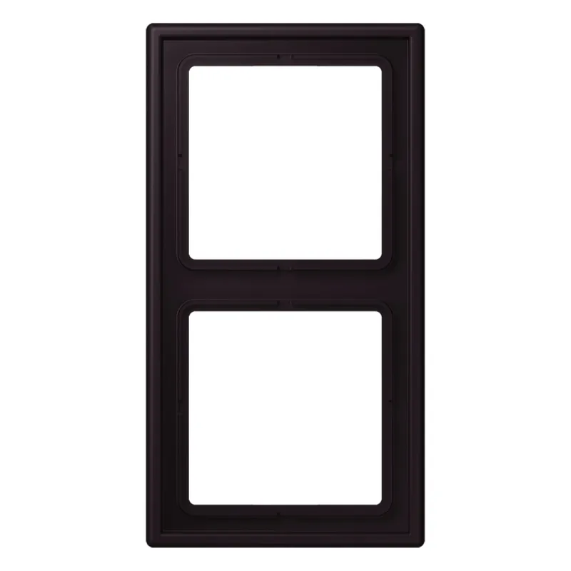 Jung Rahmen, 2-fach, LS 990, noir d'ivoire LC982248