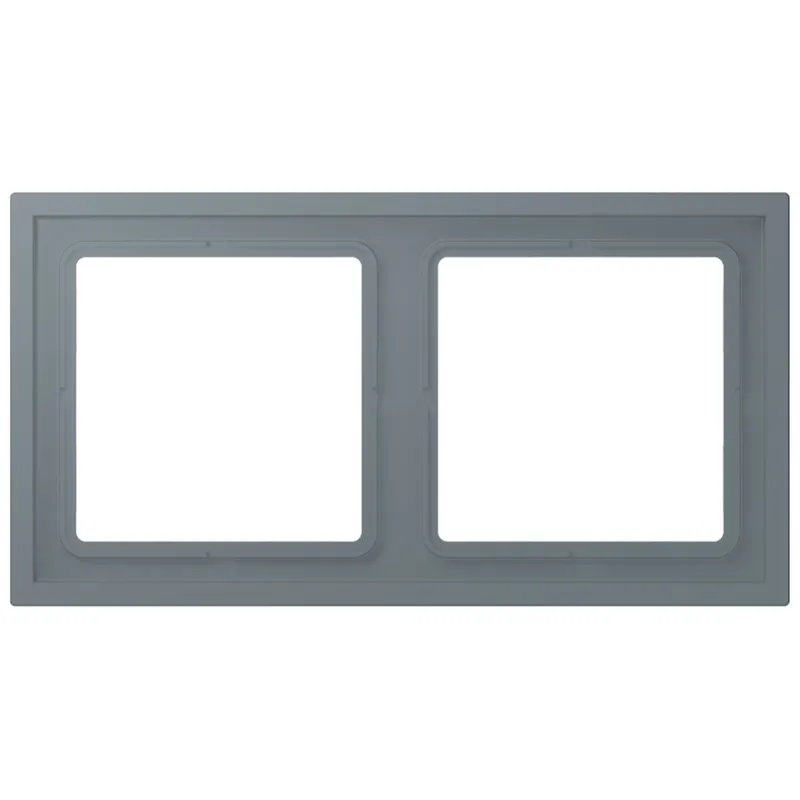 Jung Rahmen, 2-fach, LS ZERO, gris 59 LCZ982BF251