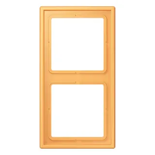 Jung Rahmen, 2-fach, LS 990, ocre jaune clair LC982254