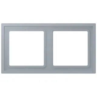 Jung Rahmen, 2-fach, LS ZERO, gris clair 59 LCZ982BF257