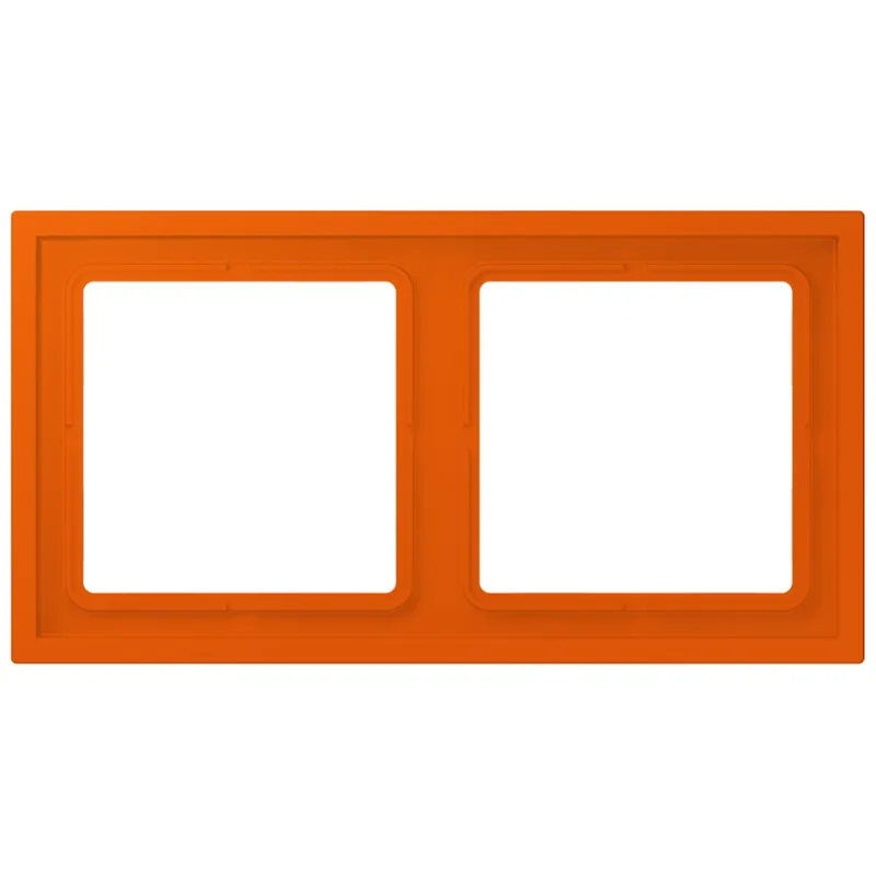 Jung Rahmen, 2-fach, LS ZERO, orange vif LCZ982BF260