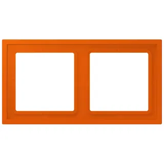 Jung Rahmen, 2-fach, LS ZERO, orange vif LCZ982BF260