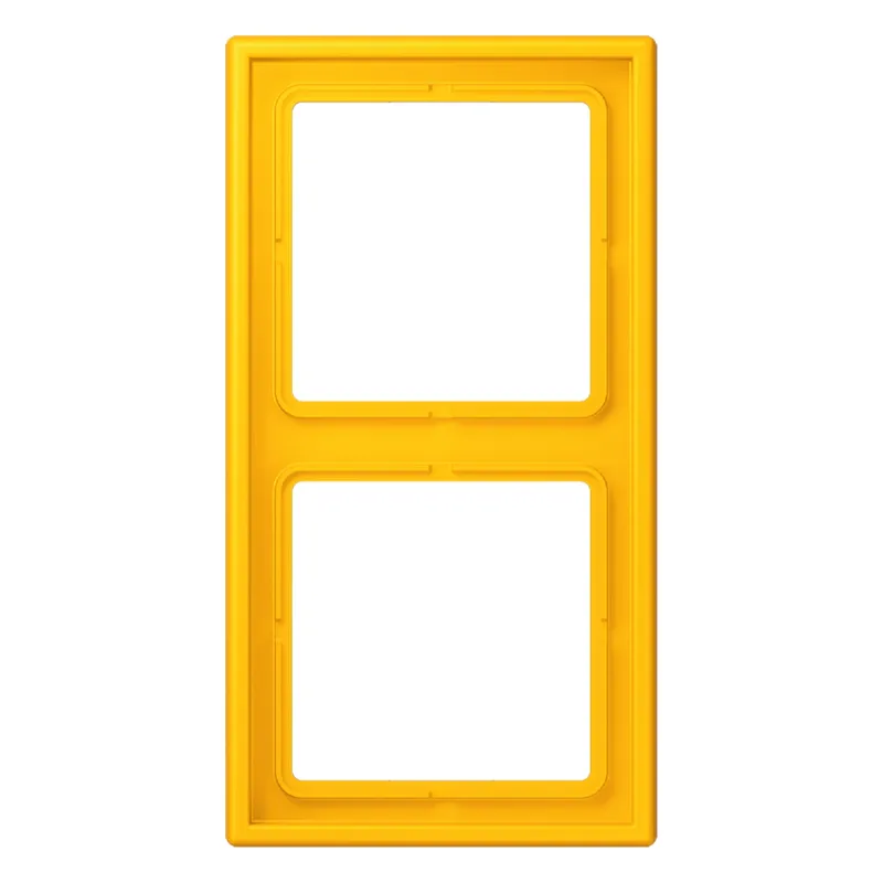 Jung Rahmen, 2-fach, LS 990, le jaune vif LC982263