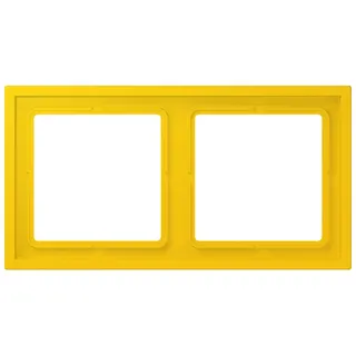 Jung Rahmen, 2-fach, LS ZERO, le jaune vif LCZ982BF263