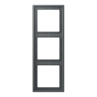 Jung Rahmen, 3-fach, LS 990, gris foncé 31 LC983202