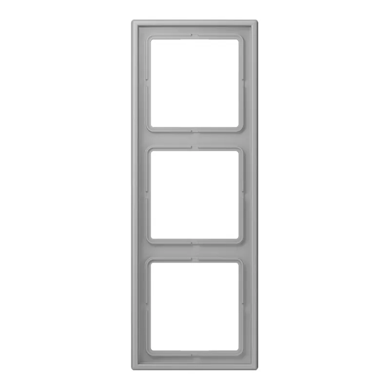 Jung Rahmen, 3-fach, LS 990, gris moyen LC983204