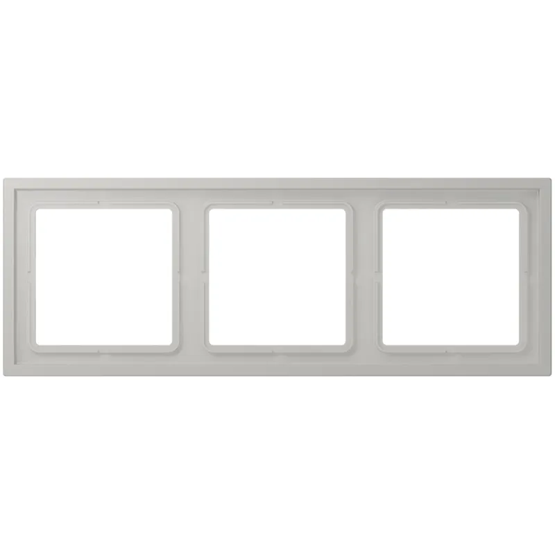 Jung Rahmen, 3-fach, LS ZERO, gris clair 31 LCZ983BF205