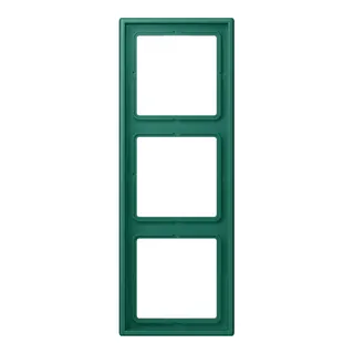 Jung Rahmen, 3-fach, LS 990, vert anglais LC983216