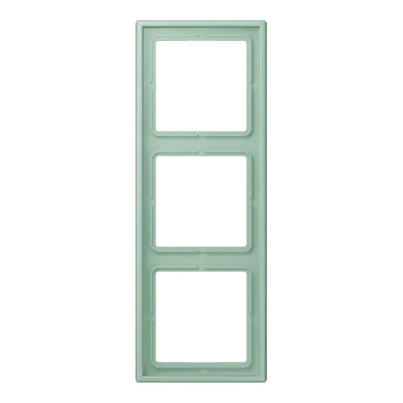 Jung Rahmen, 3-fach, LS 990, vert anglais clair LC983217